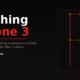 Nothing Phone 3 review featured image for 2026 showing the red and black minimalist design and Glyph interface concept.