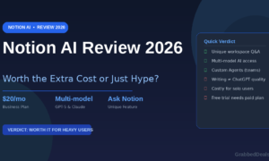 Author bio: The GrabbedDeals team covers AI tools, smartphones, laptops, and tech deals for readers across the UK, US, and Europe. Our reviews are independent, hands-on, and updated regularly.