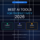 A featured promotional banner titled BEST AI TOOLS FOR PRODUCTIVITY 2026 on grabbeddeals.com, showcasing three dark icon blocks mapping out the top picks: ChatGPT (All-Rounder), Claude (Long-Form), and Gemini (Workspace), highlighting a ChatGPT vs Claude vs Gemini comparison covering pricing and features.